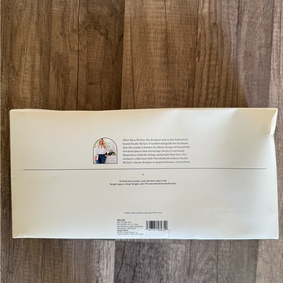 NEW Threshold Studio McGee Neutral Ceramic Bell Ornaments, Set of 3 - Picture 7 of 13